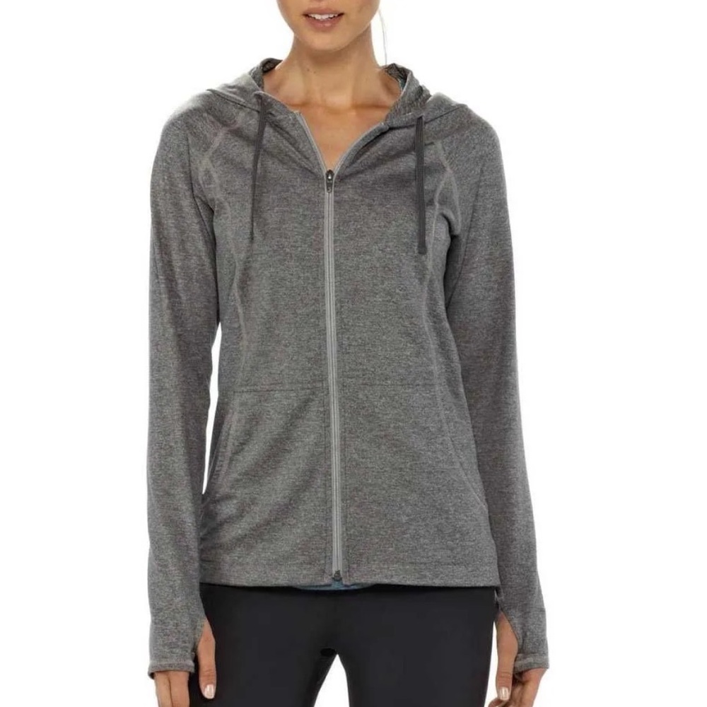 Patagonia Seabrook Jersey Zip-Up Hoodie Heather Gray Large
